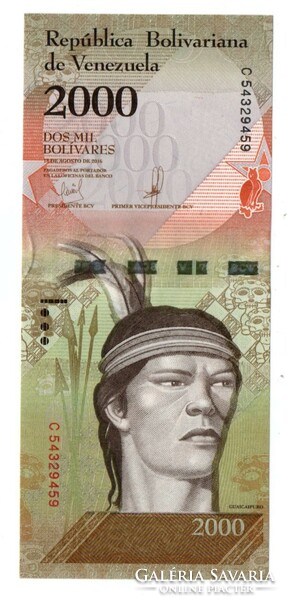 2.000     Bolivares   2016     Venezuela