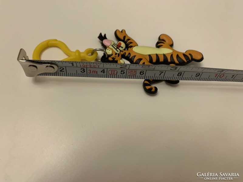 New Original Marked Disney Tiger Winnie The Pooh Kids Large Keychain Bag Ornament Marker