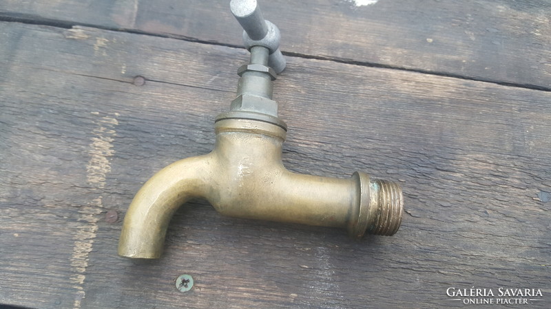 Old copper tap