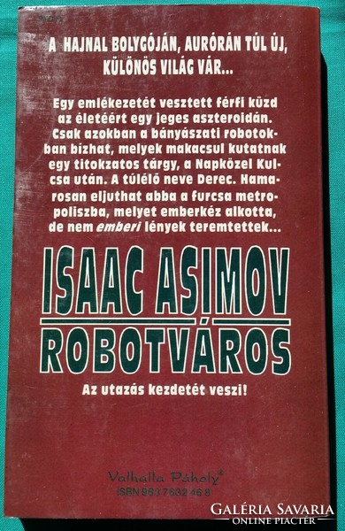 Isaac Asimov: Robotváros 1. ODISSZEIA > Szórakoztató irodalom > Sci-fi >