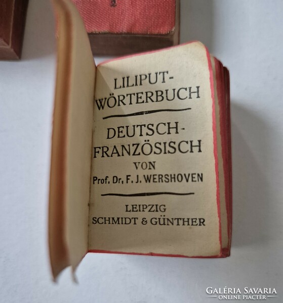 Lilliput books - German-English, English-German, German spelling, French-Polish, French-German -fran