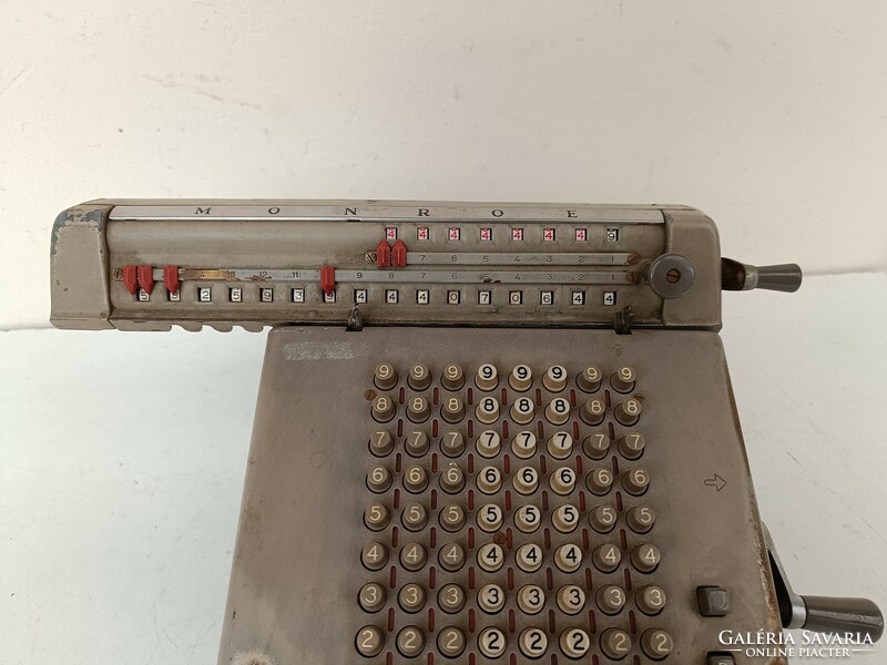Antik számológép pénztár gép kassza cassa gyűjteménybe való számoló gép pénztárgép 714 8709