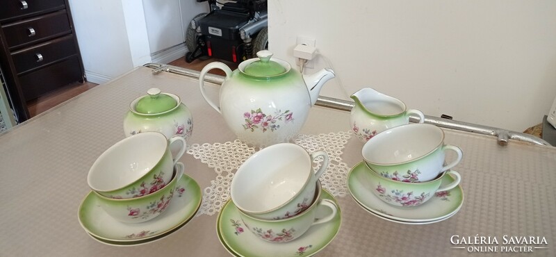 Nice old porcelain tea set from Holloháza