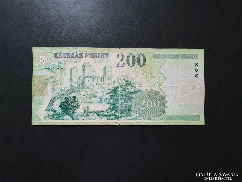 200 Forint 1998 FA, VG+