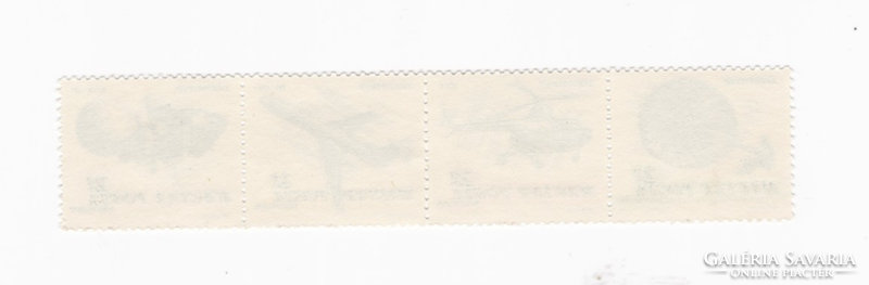 Aerofila 67 (i) - l 1967. ** - Stamp strip