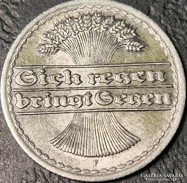 Germany, 50 pfennig, 1921. F.