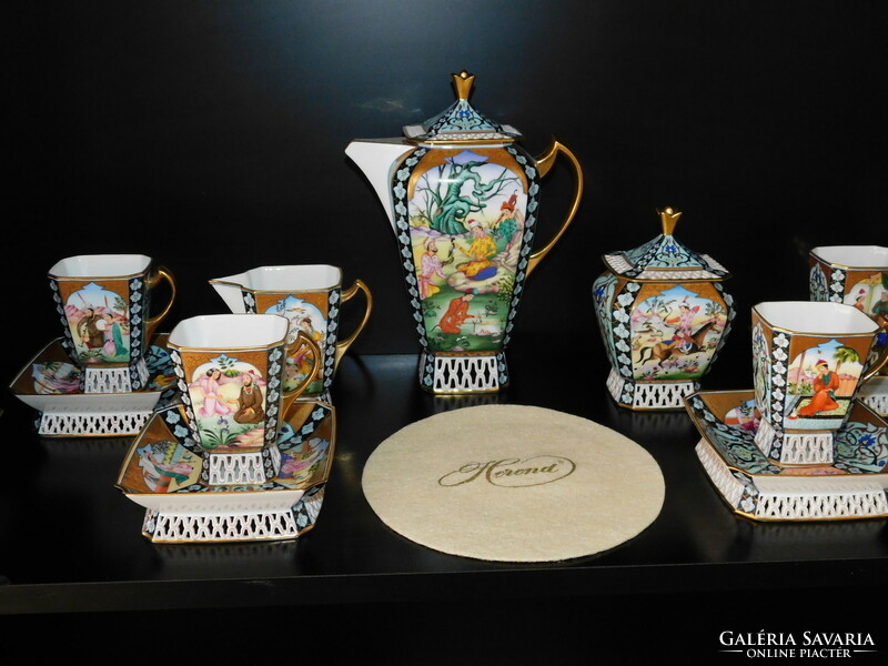 Herend miniatures persane coffee set