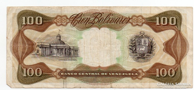 100     Bolivares   1992     Venezuela