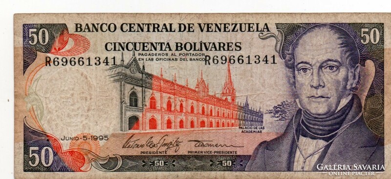 50     Bolivares   1995     Venezuela