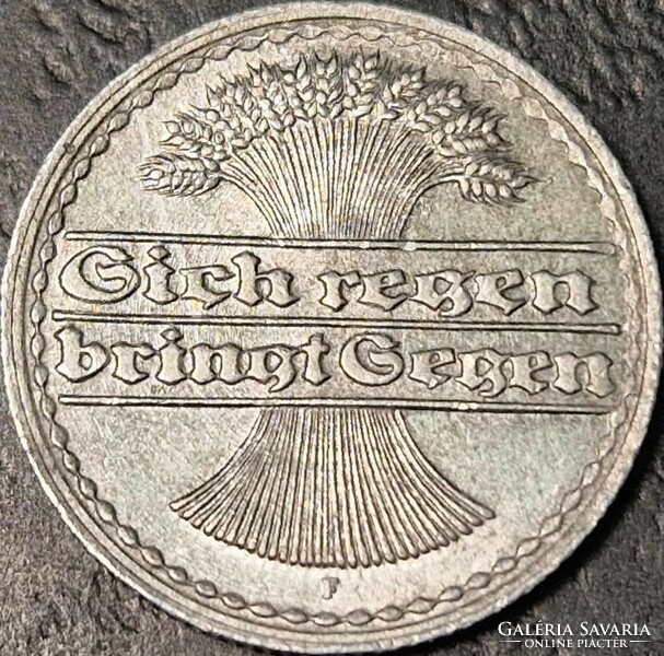 Németország, 50 pfennig, 1922. F.