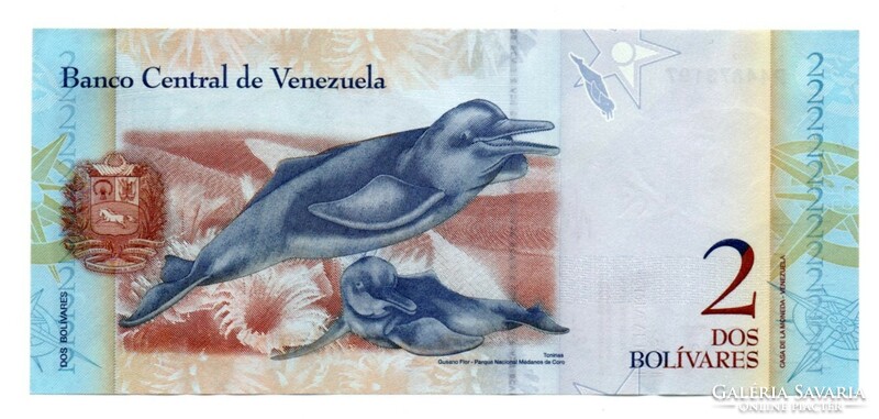 2 Bolivares 2012 Venezuela