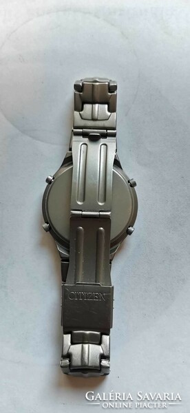 Citizen chronograph quartz titanium men's watch