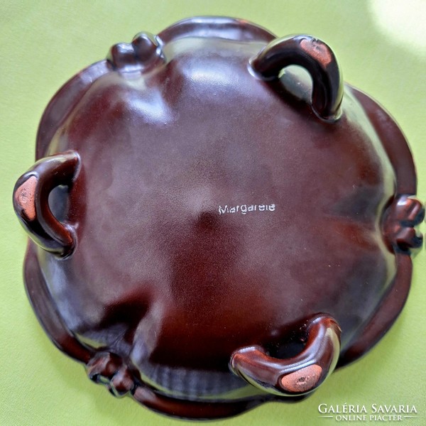 Margarete base ceramic, earthenware bowl, offering, astral center