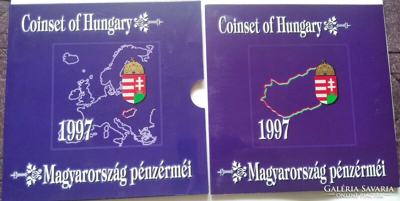 1997 Magyarország forgalmi sor, dísztokban, BU