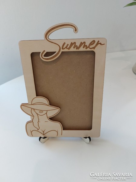 Summer picture frame for 10x15 cm photos