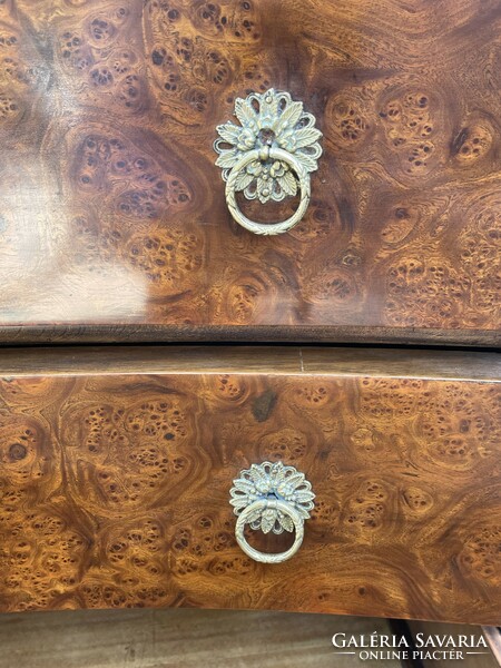 A rare chest of drawers with a nice shape