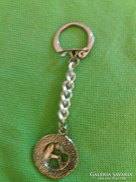 Old metal horoscope - Sagittarius pendant key ring according to the pictures 2.