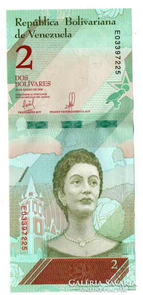 2     Bolivares   2018     Venezuela