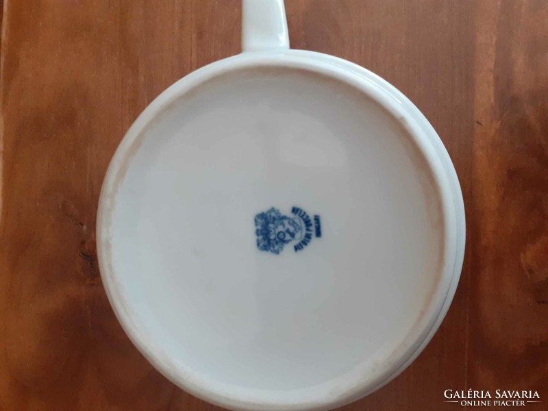 Alföldi terracotta patterned tea cup