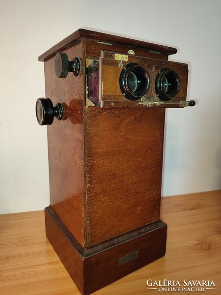 It does not transmit. Stöckig & co dresden & bodenbach stereoscope stereoview mahogany antique stereoscope