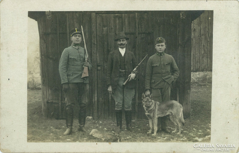 1924 – „Rendvédelmi erők”. Képeslap, fotólap.