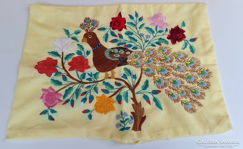 Embroidered cushion cover, handwork 47 x 36 cm.