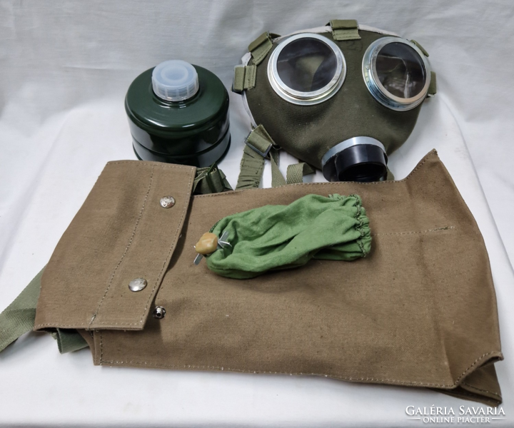Old military gas mask equipment for sale in perfect condition