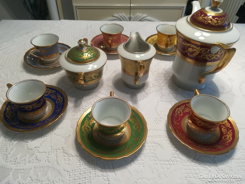 Coffee set purchased during the Kádár inheritance process