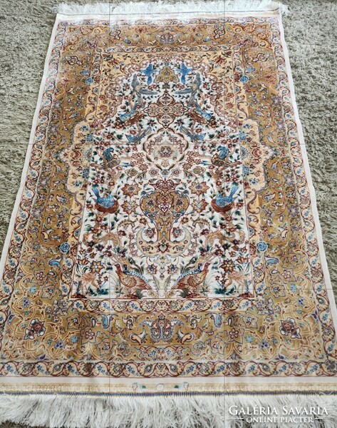 Silk Persian rug