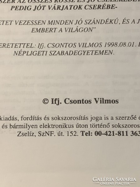 If. Csontos Vilmos: SZELLEMSEBÉSZ ABC /1988 RITKA