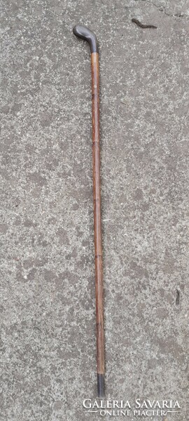 Antique English bamboo walking stick