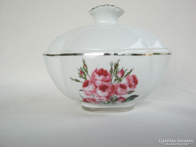 Aquincum porcelain rosy bonbonier