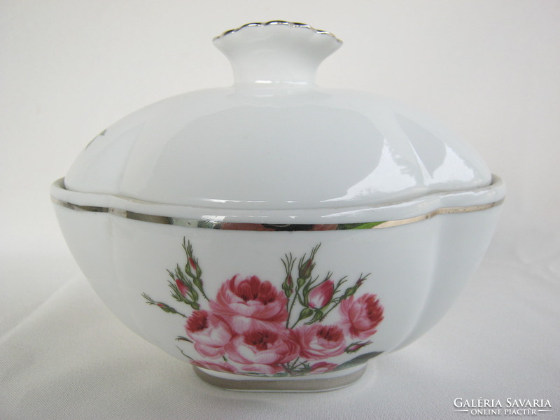 Aquincum porcelain rosy bonbonier