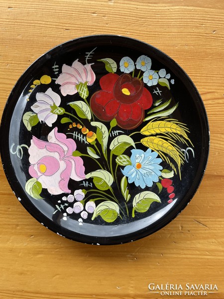 Alföldi porcelain plate hand painted