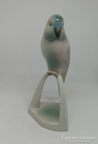 Zsolnay porcelain antique parrot!