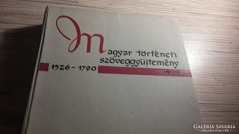 Magyar történeti szöveggyűjtemény 1526-1790.