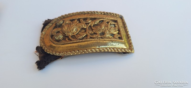 19 No. Transylvanian fire-gilt belt buckle