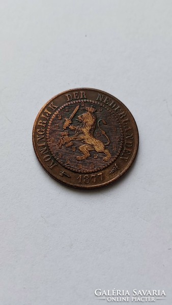 2 1/2 Cent  1877 Hollandia