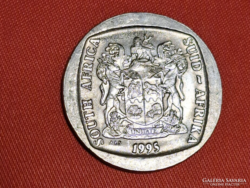 1995. South Africa 5 rand (1850)