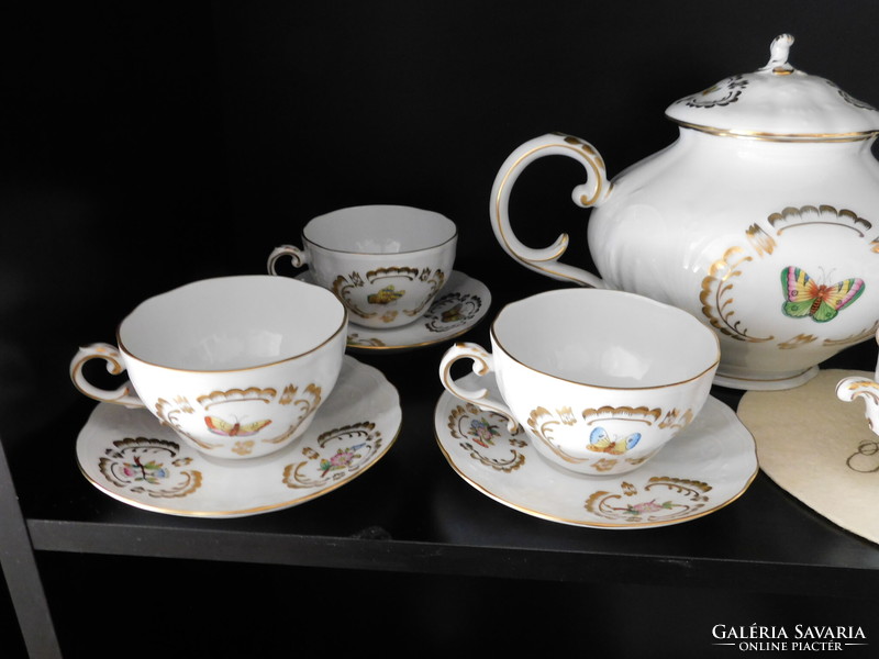 Herend victoria baroque tea set