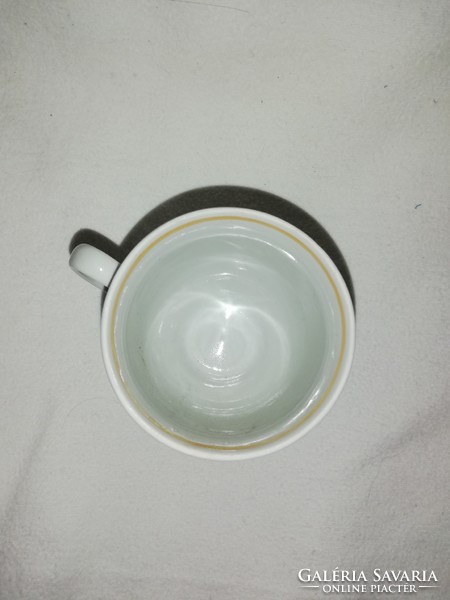 Soviet tea cup with a rare fish pattern