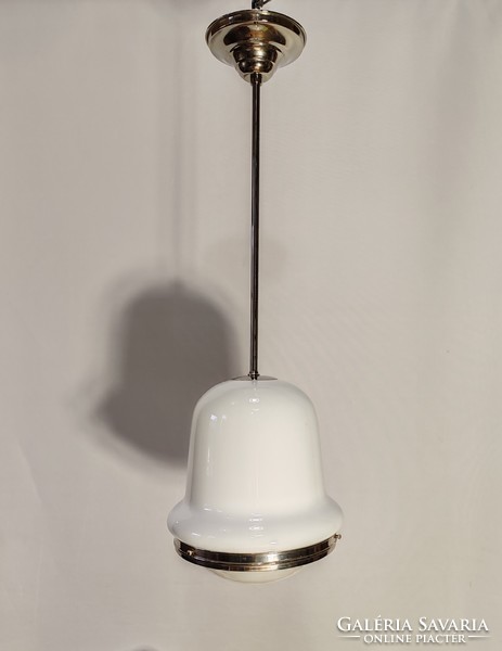 Art deco / bauhaus renovated ceiling lamp from the 1920s - '30s