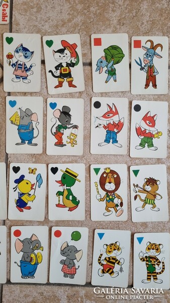 Csacsi csabi card game playing card from 1979 story card