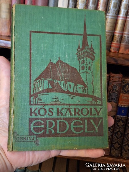 1930-First domestic edition- Károly kós: Transylvania - cultural-historical sketch- illustrated with 60 woodcuts