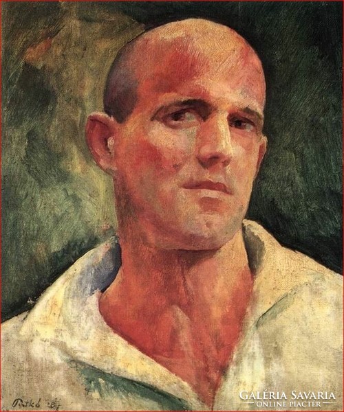 Károly Patkó: Italian porta, 1929 - with professional opinion, guarantee!