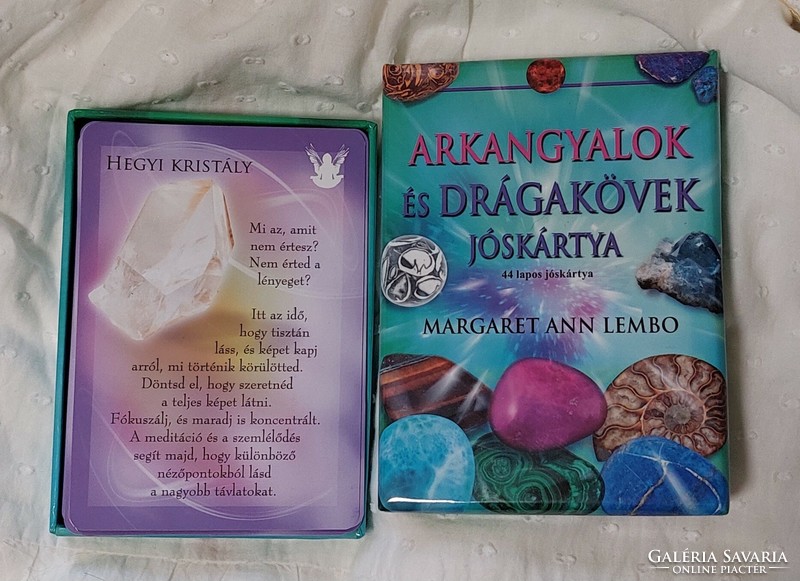 Margaret Ann Lembo: Archangels and Gemstones Divination Card
