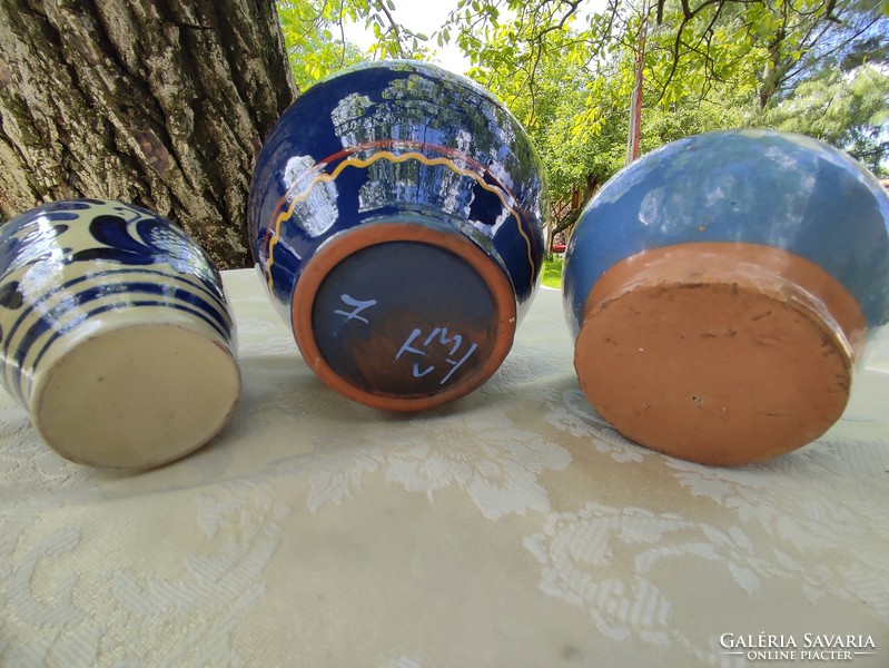 Mezőtúr and Hódmezővásárhely ceramic vases, bowls
