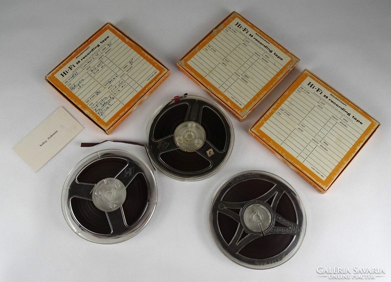 1R123 old magnetic tape magnetic tape 3 pieces