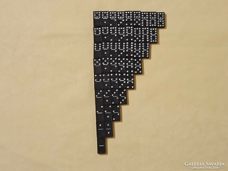 Mini domino 2x1x0.5cm retro