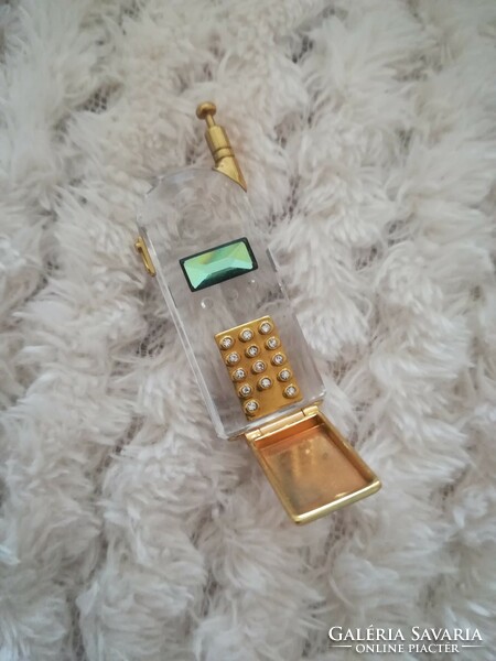 Swarovski crystal ornament, mobile phone